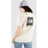 The North Face Relaxed Redbox T-Shirt white Dune L