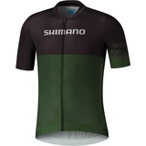 Shimano Kita Short Sleeve Jersey Grün, L