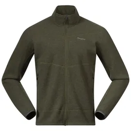 Bergans Rabot Merino Fleecejacke grün L