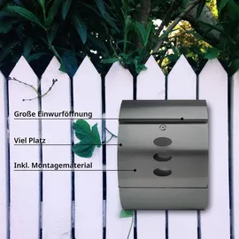 Grafner Edelstahl inkl. Zeitungsfach