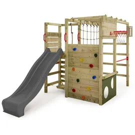 FATMOOSE Spielturm ActionArena grau