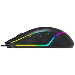 Unykach Nova M244 Rgb Optische Gaming-Maus Rgb 6400 Dpi