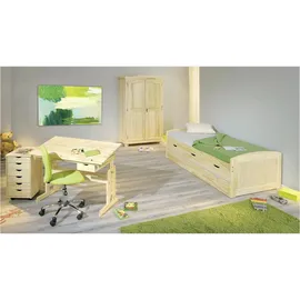 Interlink Funktionsbett Marinella 90 x 200 cm Kiefer massiv natur beige