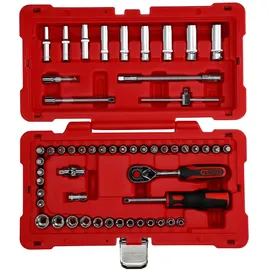 KS Tools 1/4" CHROMEplus Steckschlüssel-Satz, 54-tlg.