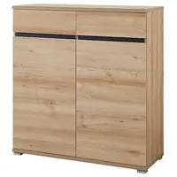 Lomadox Schuhschrank LISSOBA-01 Edelbuche Nachbildung, B x H x