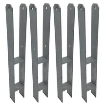 Buri Zaunpfosten 71 x 600 mm Feuerverzinkt