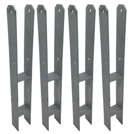 Buri Zaunpfosten 71 x 600 mm Feuerverzinkt