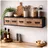 Hti-Living Wandboard 86 x 24 x 21 cm Braun