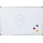 DAHLE Whiteboard 90 x 60 cm Weiß