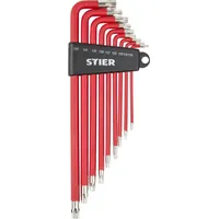 Stier Winkelschraubendreher-Satz Torx TX10 - TX50 9-teilig