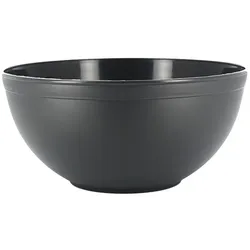 MONOUSO - Wiederverwendbare langlebige Schale PP Mineral Anthrazit 2.000ml Ø20cm (1 Stück)