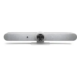 Logitech Rally Bar Mini erstklassige All-in-one-Videobar für kleine Räume weiß