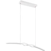 Trio Lighting Ginko 1-flg. 18 Watt 60 cm geschwungen weiß matt