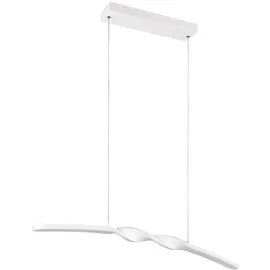 Trio Lighting Ginko 1-flg. 18 Watt 60 cm geschwungen weiß matt