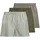 JACK & JONES JACMILANO WOVEN BOXERS 3 PACK NOOS grün XXL 3er Pack