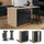 Vicco Kochinsel Fame-Line 60 x 30 x 82 cm Dunkelblau