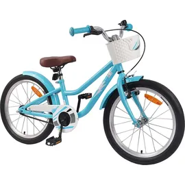 vidaXL Kinderfahrrad 20 Zoll RH 0 cm Himmelblau/türkis
