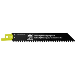 Fein 3er Pack Säbelsäge Sägeblatt HCS 130 T6 DW Gipskarton
