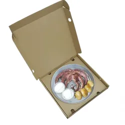 30 Aluminium-Paellapfannen zum Mitnehmen (38Ø) Ref PAE012