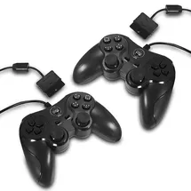 EAXUS Controller Bundle Schwarz PlayStation 2