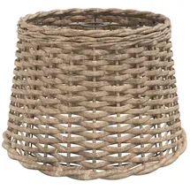 vidaXL Lampenschirm Braun Ø40,0x26,0 cm Korbweide