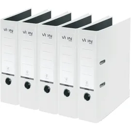 Leitz VON DIN A4 80 mm Weiß 5 St.