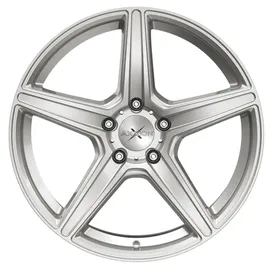 Axxion AX7 solid titanium silber matt Lakiert Alufelge 18 Zoll ET42 5x112 ML72.6