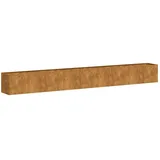 vidaXL Rostig 360 x 40 x 40 cm Braun