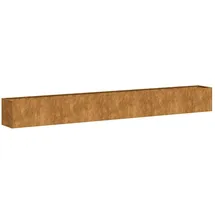 vidaXL Rostig 360 x 40 x 40 cm Braun