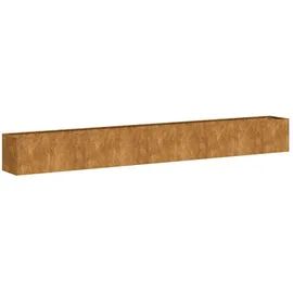vidaXL Rostig 360 x 40 x 40 cm Braun