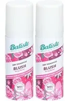 BATISTE Shampooing Sec Blush Mini 2x50 ml