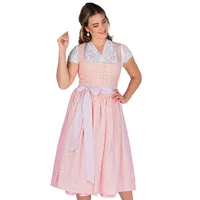 Hammerschmid Dirndl Midi Dirndl 2tlg. - PILLERSEE - rosé/apricot 34