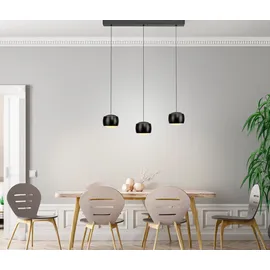 just light. Just Light LED Pendelleuchte Ballini 3 Flammig 220 cm warmweiß