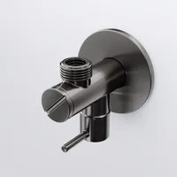 Steinberg Serie 100 Eckventil, - brushed gunmetal