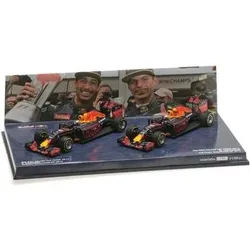 MINICHAMPS® 472163303 1:43 2-CAR SET - RED BULL RACING TAG HEUER RB12 - RICCIARDO/VERSTAPPEN - 1-2 FINISH MALAYSIAN GP 2016 L.E. 1000 pcs.