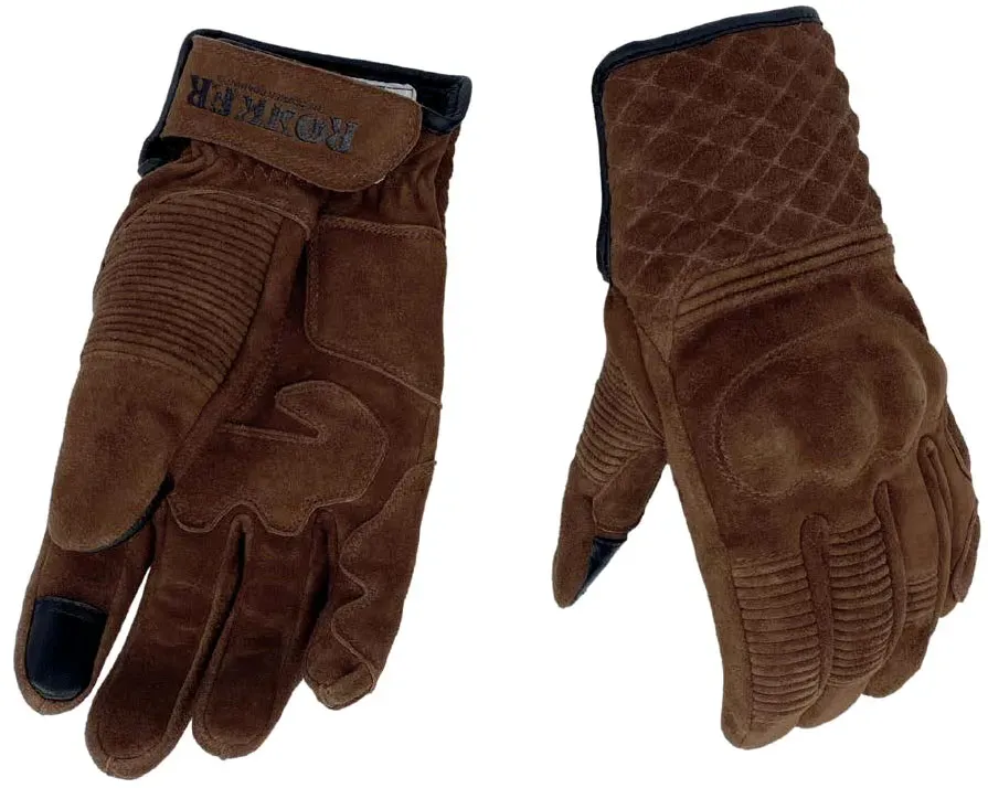 Rokker Tucson Rough, gants - Marron Foncé - L