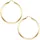 Lulu & Jane Creolen AV225 gelbgold 55,4mm