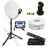 PremiumX Camping Komplett HD SAT Anlage 45cm Satelliten-Schüssel Single LNB Kabel Dreibein Stativ TV Receiver Sat-TV-Signalfinder