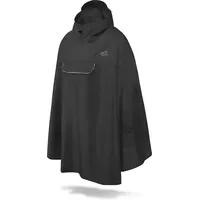Normani Regenponchos Unisex Schwarz L/XL