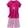 PETITE FLEUR Pyjama Lila/Weiß 170/176