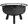 Cook King Feuerschale XXL Ø 80 cm Silber