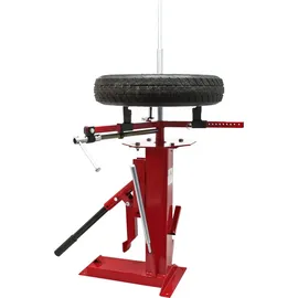 Wiltec Universelles Reifenmontiergerät 4" bis 21" (101,6-533,4 mm), für Achsen Ø 12-25 mm, Reifenmontagegerät Stahl zur manuellen Montage und Demontage