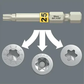 WERA 867/4 TORX HF Bit TX 25 x 50 mm