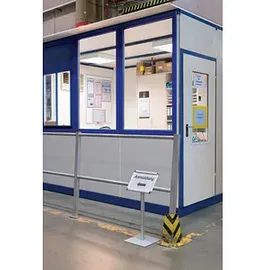 Franken Infoständer silber DIN A4 28,0 x 28,0 x 72,5 cm, 1 St.