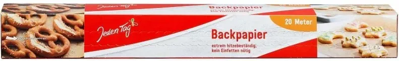 Jeden Tag Backpapier