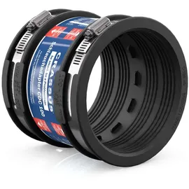Crassus Schlauchadapter Typ 1 CDC 100 100-116mm, 0,6 bar, mit Innenlippe