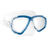 Cressi Perla Tauchmaske - Clear/Blue / STK