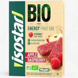 Energiewürfel Bio Apfel/Himbeere Isostar glutenfrei 4 × 25 g EINHEITSGRÖSSE