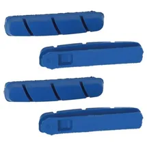 XLC Ersatzbremsgummi 4er Set 55mm Carbonfelgen Campa blau