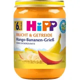 HiPP Bio Frucht & Getreide Mango-Bananen-Grieß 250 g